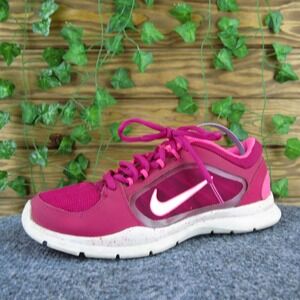 Nike Women Training Sneaker Pink Synthetic Sz 6 Medium Used 2025